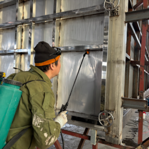wood drying kiln Quality Control
