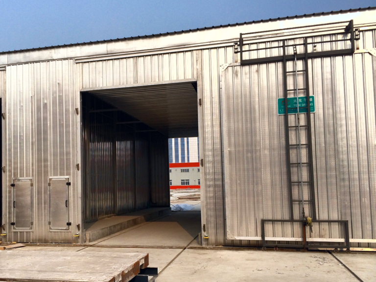 Softwood Drying Kiln with rails